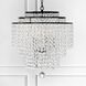 Gabrielle 6 Light 22 inch Matte Black Chandelier Ceiling Light