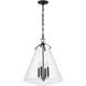 Voss Pendant Ceiling Light in Matte Black