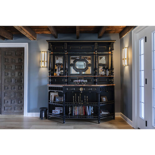 Royston Sconce Wall Light in Antique Gold