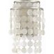 Brielle Bath Wall Light in Antique Silver