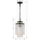 Gabrielle 1 Light 7 inch Matte Black Mini Pendant Ceiling Light