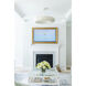 Broche 8 Light 33.5 inch Matte White Chandelier Ceiling Light