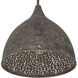 Jasmine 1 Light 14 inch Forged Bronze Pendant Ceiling Light