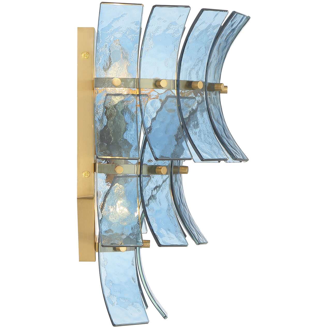 Abigail Bath Sconce Wall Light in Blue