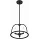 Abbott 3 Light 13.75 inch Black Mini Chandelier Ceiling Light