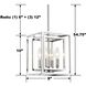 Kai Pendant Ceiling Light in Polished Chrome