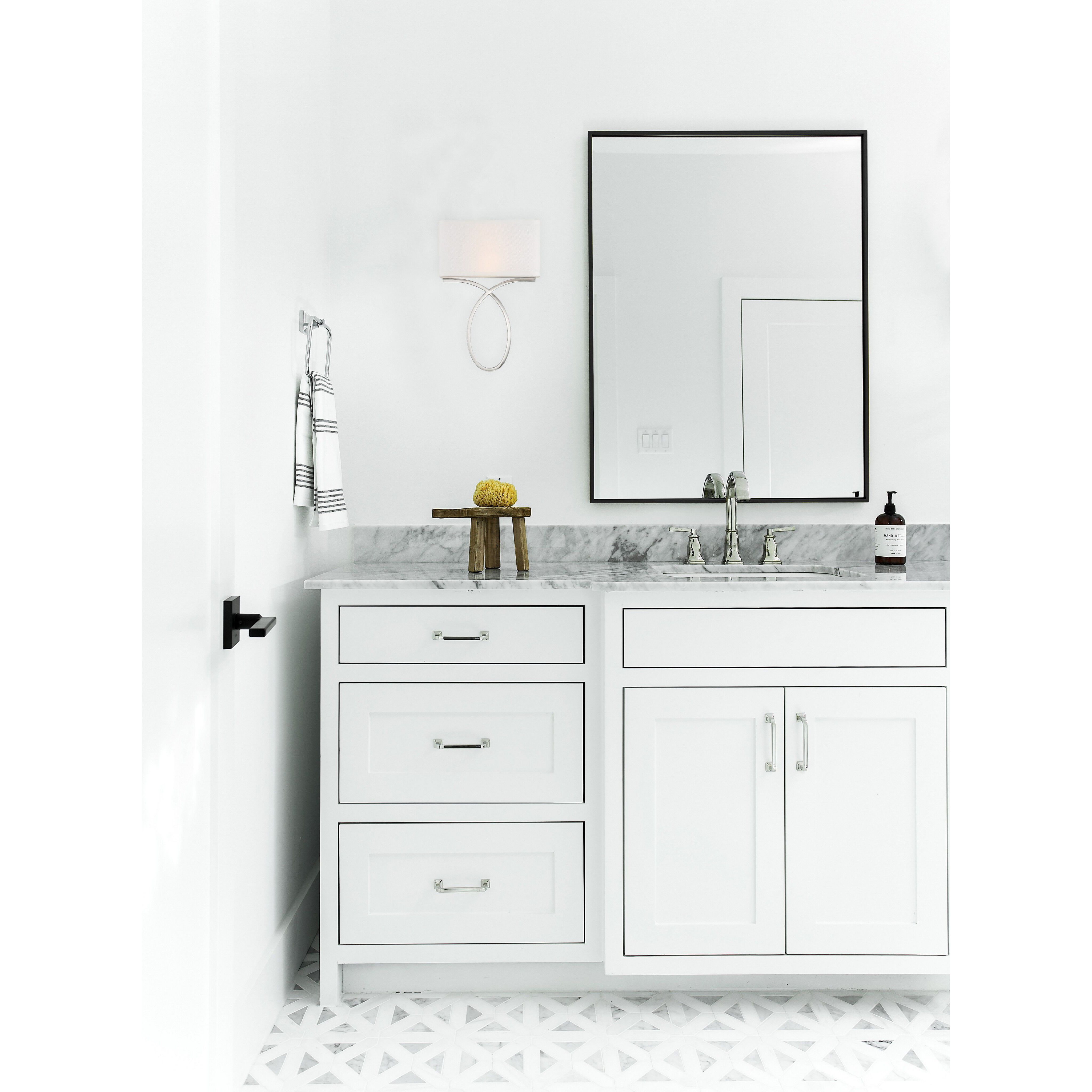 Brinkley Sconce Wall Light in Polished Nickel