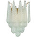 Ollie Bath Wall Light in Sand Glass Green