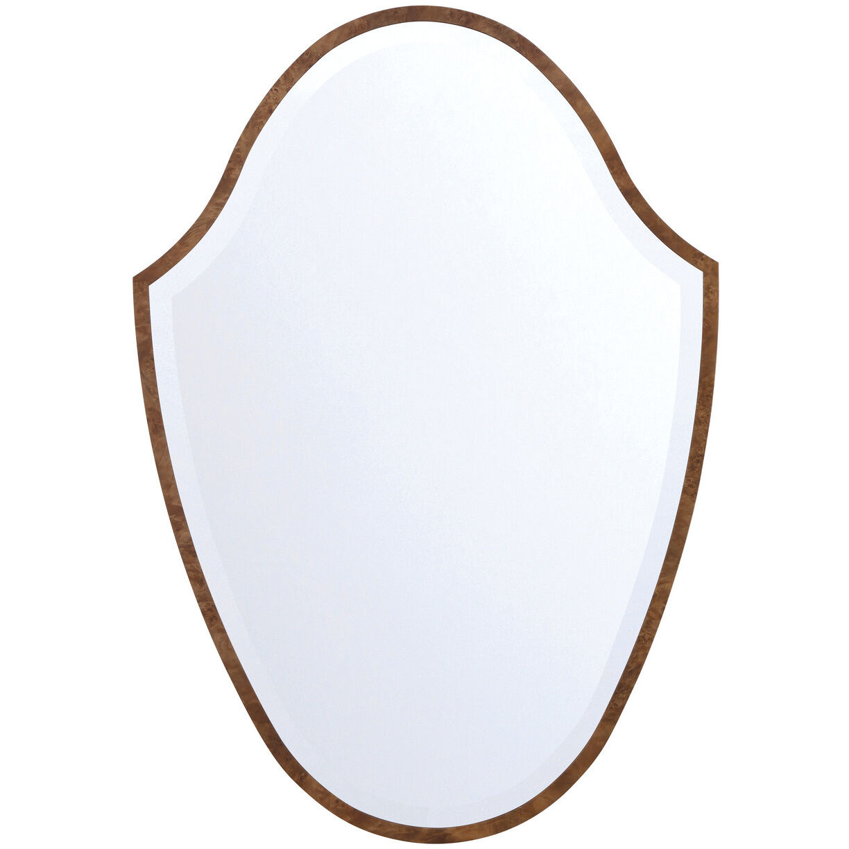 Lindee 40 X 28 inch Wood Veneer Mirror