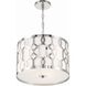 Jennings Pendant Ceiling Light in Polished Nickel