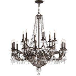 Vanderbilt 23 Light 44 inch English Bronze Chandelier Ceiling Light