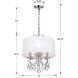 Othello 3 Light 14 inch Polished Chrome Mini Chandelier Ceiling Light in Clear Hand Cut