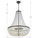 Rylee 8 Light 24.75 inch Matte Black Chandelier Ceiling Light
