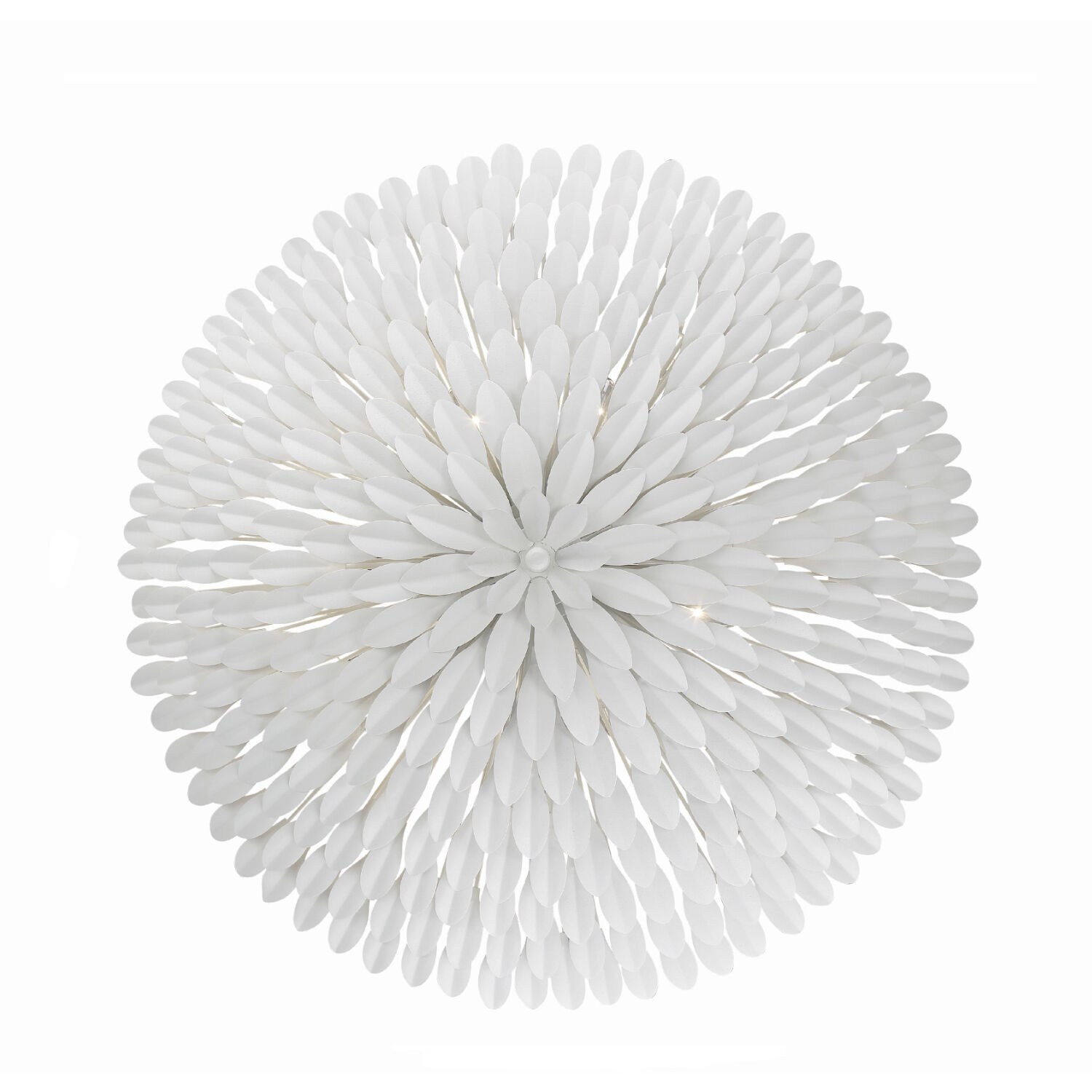 Broche 6 Light 24.5 inch Matte White Chandelier Ceiling Light