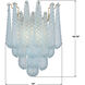 Ollie Wall Sconce Wall Light in Sand Glass Blue
