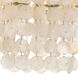 Brielle 6 Light 30 inch Antique Silver Linear Chandelier Ceiling Light