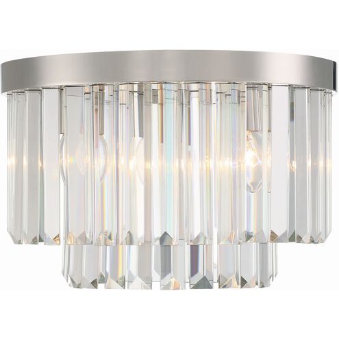 Hayes 4 Light 16 inch Polished Nickel Flush/Semi Flush Ceiling Light