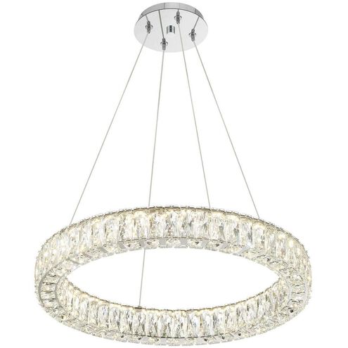 Kinsley 1 Light 24 inch Polished Chrome Pendant Ceiling Light