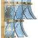 Abigail Bath Sconce Wall Light in Blue