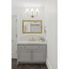 Sylvan Bath Vanity Light Wall Light in Vibrant Gold