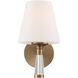 Ramsey Bath Sconce Wall Light in Vibrant Gold