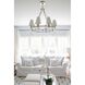 Baxter 8 Light 31.5 inch Polished Nickel Chandelier Ceiling Light