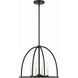 Abbott 4 Light 18.25 inch Black Chandelier Ceiling Light