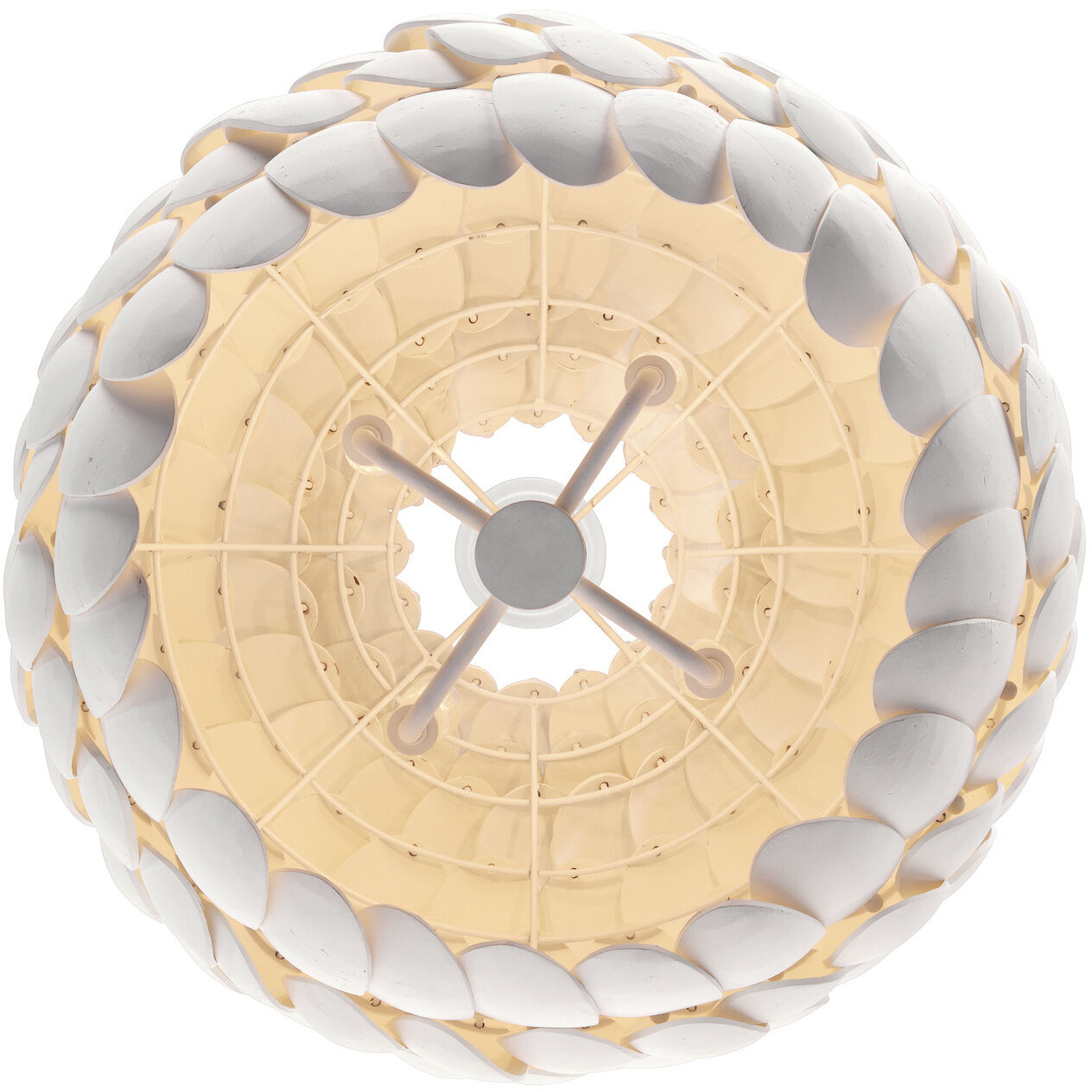 Talia 5 Light 20.5 inch Matte White Chandelier Ceiling Light