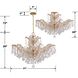 Maria Theresa 6 Light 29 inch Gold Chandelier Ceiling Light in Clear Swarovski Strass