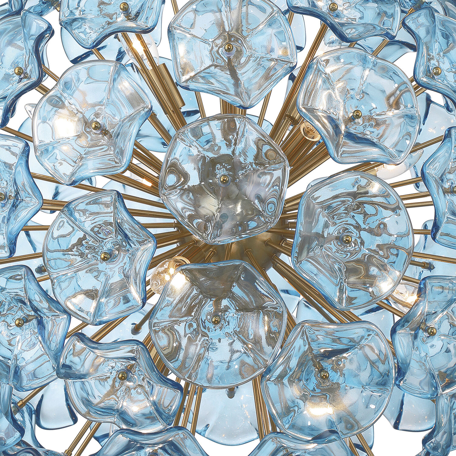 Esme 12 Light 28 inch Aged Brass Chandelier Ceiling Light