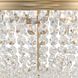 Nola 5 Light 20 inch Vibrant Gold Flush Ceiling Light