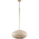 Zanzibar 4 Light 22 inch Soft Gold Pendant Ceiling Light
