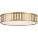 Kendal 4 Light 22.50 inch Flush Mount