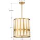 Royston Pendant Ceiling Light