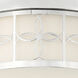 Anniversary 2 Light 13.5 inch Polished Nickel Flush Ceiling Light