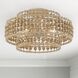 Silas 4 Light 16 inch Burnished Silver Mini Chandelier Ceiling Light