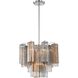 Addis 4 Light 17.75 inch Polished Chrome Chandelier Ceiling Light in Autumn