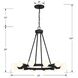 Dakota 12 Light 23 inch Black Chandelier Ceiling Light