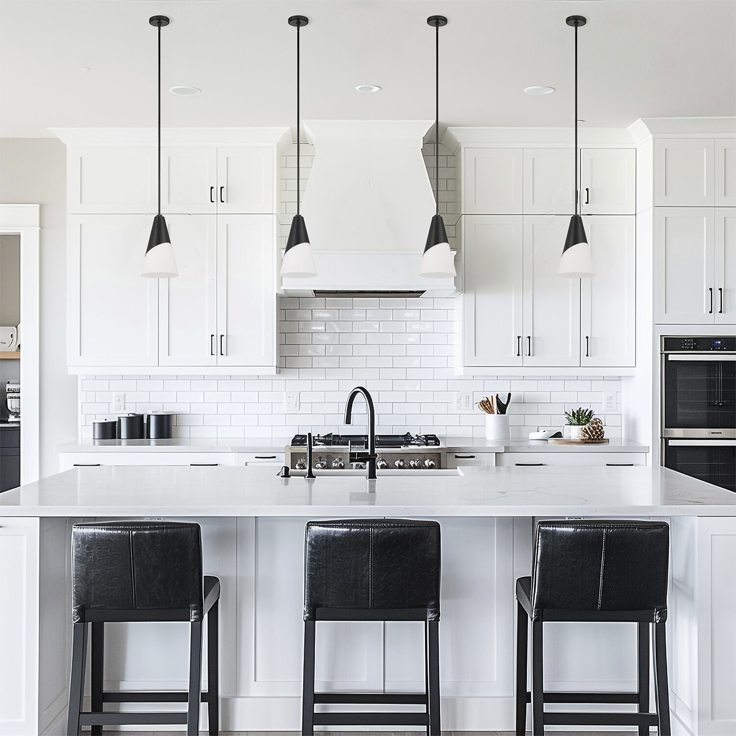 Tori 1 Light 9 inch Matte Black Mini Pendant Ceiling Light