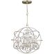 Solaris 4 Light 17.00 inch Mini Chandelier