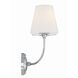 Sylvan Bath Wall Light in Polished Chrome
