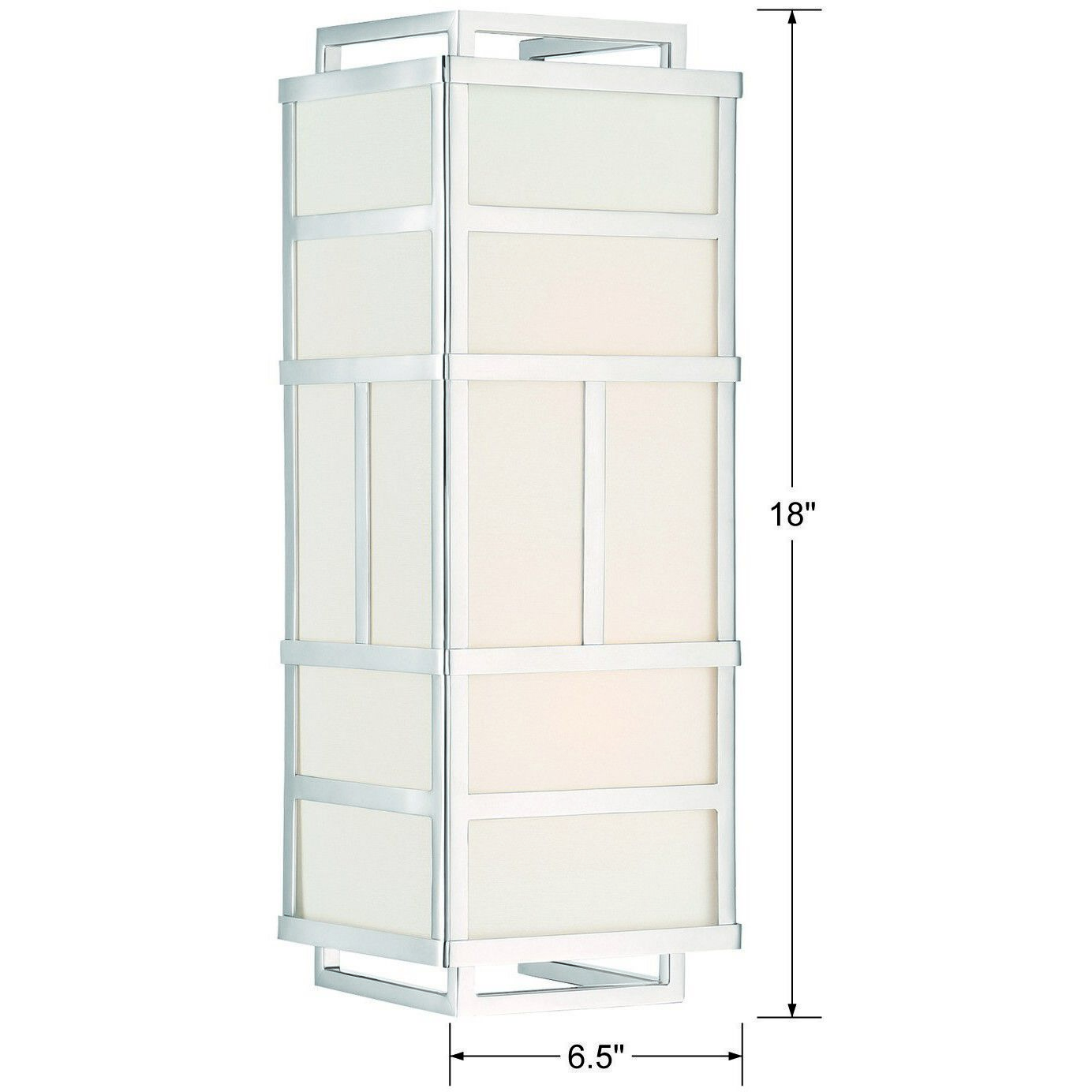 Danielson 2 Light 6.5 inch Polished Nickel Sconce Wall Light