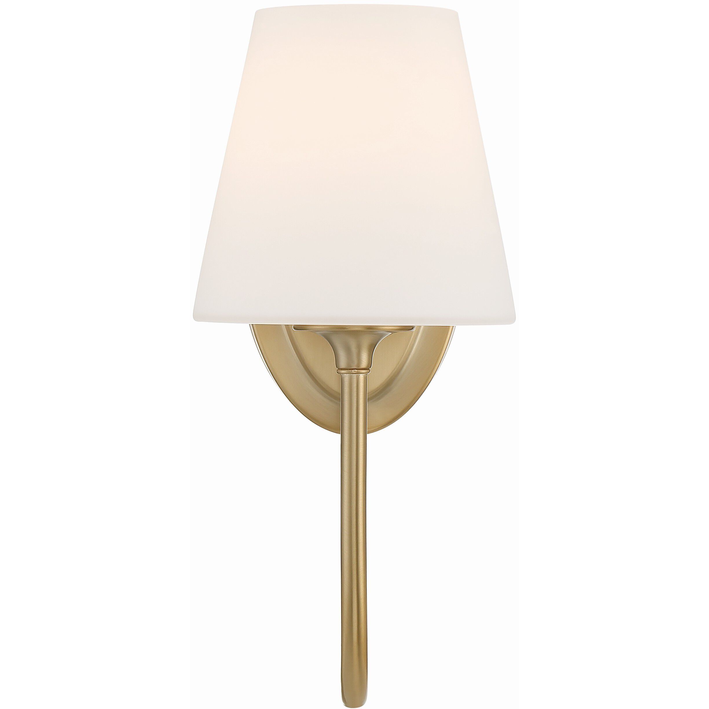 Juno Bath Sconce Wall Light in Vibrant Gold