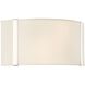 Fulton Sconce Wall Light in Polished Nickel