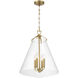 Voss 4 Light 18 inch Luxe Gold Pendant Ceiling Light