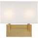Durham Bath Wall Light in Vibrant Gold