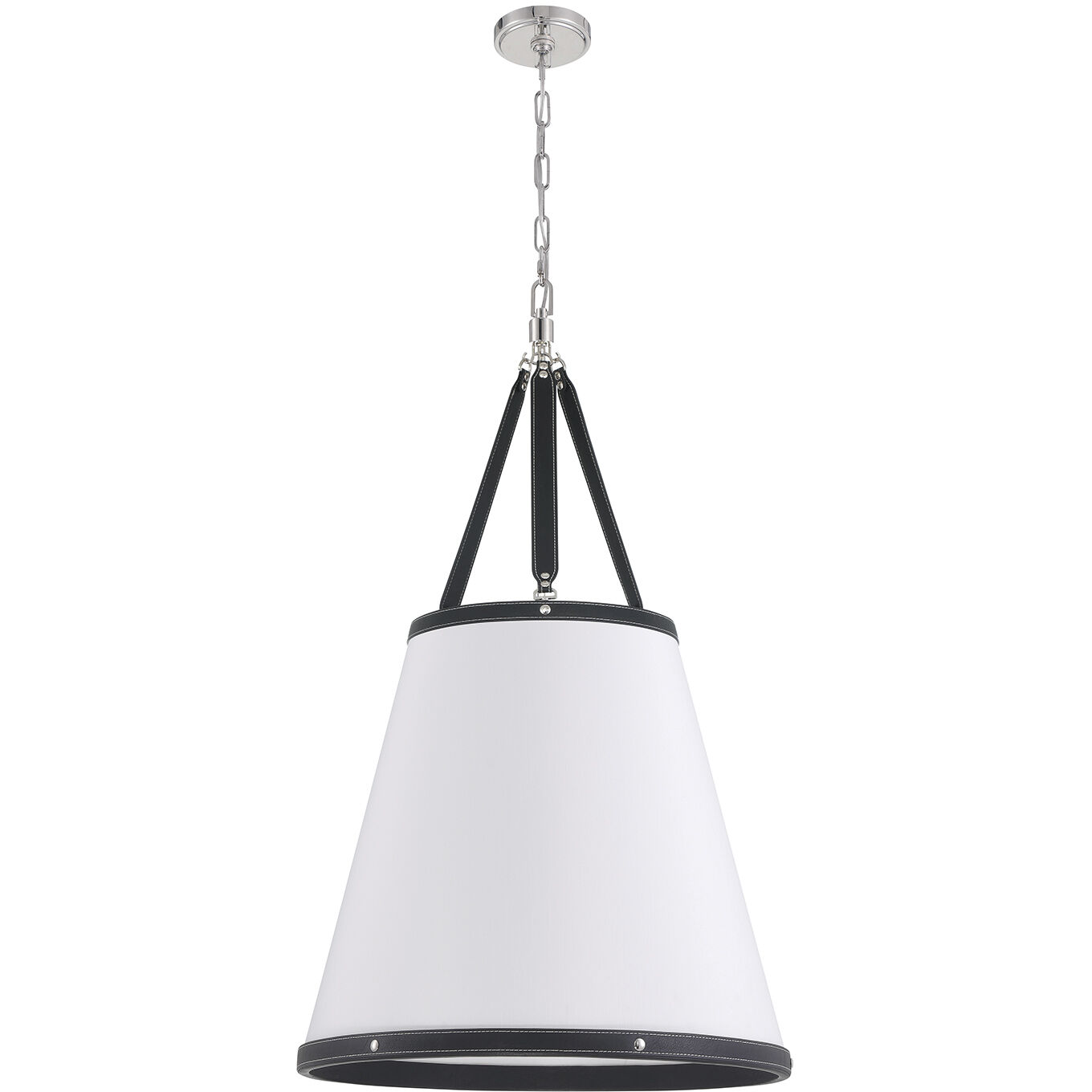 Callahan Pendant Ceiling Light in Polished Nickel