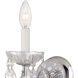 Imperial Sconce Wall Light in Clear Spectra