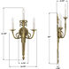 Loxley Bath Sconce Wall Light
