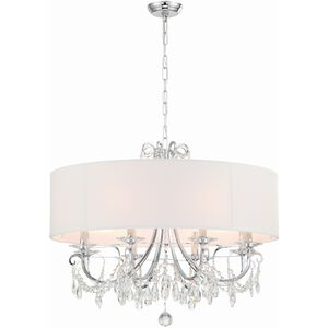 Othello 8 Light 32 inch Polished Chrome Chandelier Ceiling Light